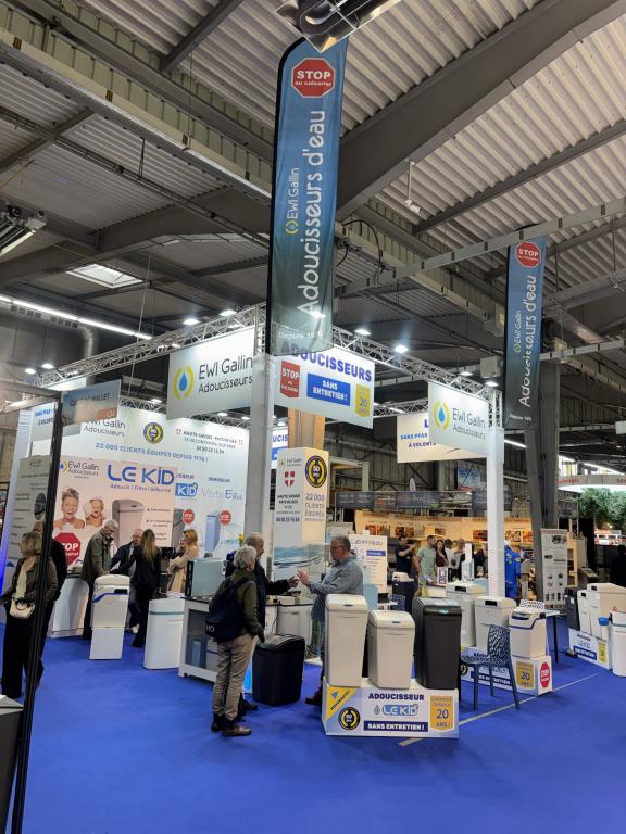 Foire de Grenoble : adoucisseur et osmoseur | EWI Gallin